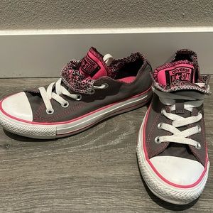 ⭐️ Converse All Star ⭐️ Low Top Leopard Pink Grey